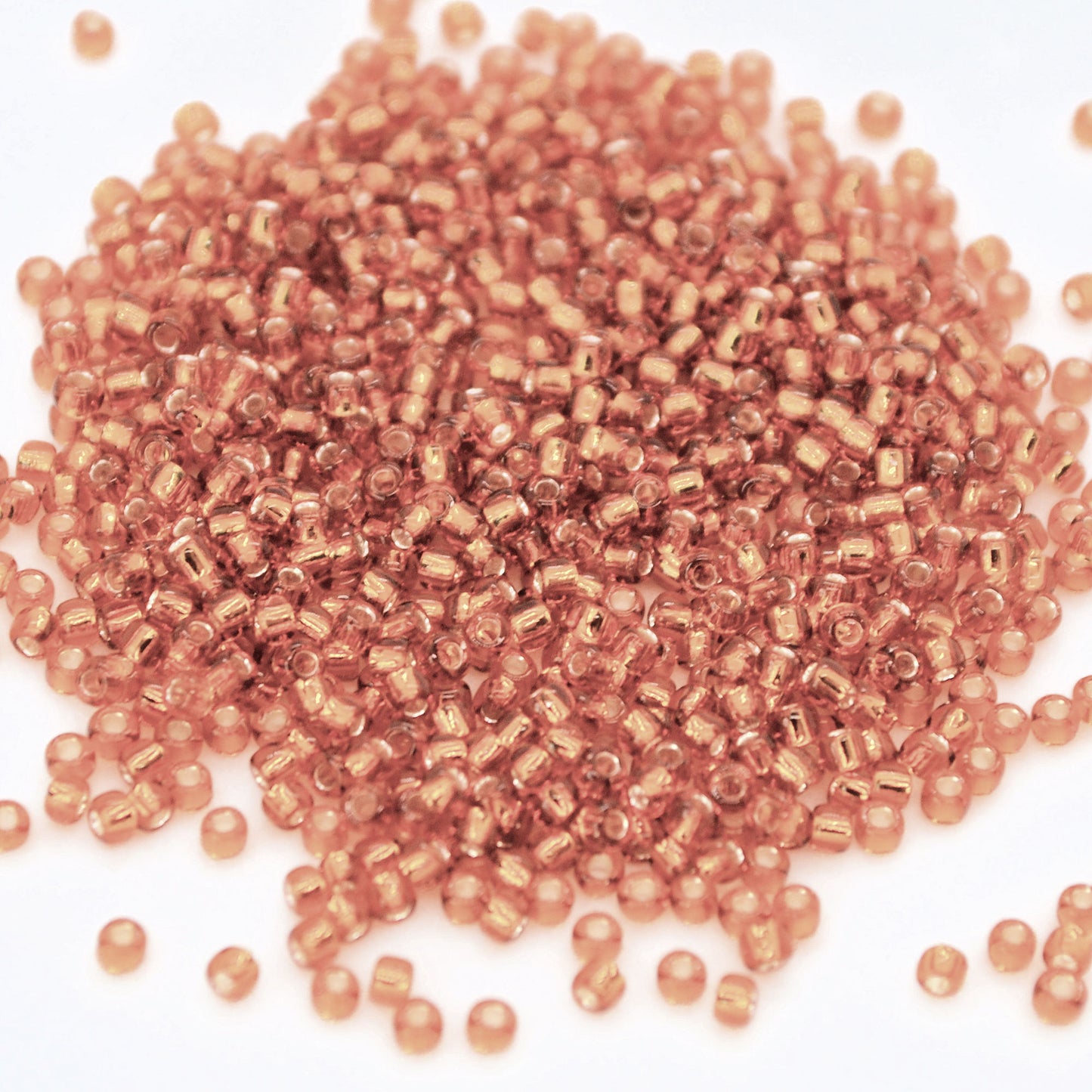 Toho Glass Seed Beads, 11/0 2.2mm, #22C Rich Gold, Silver Lined, 7gm approx 730 beads, 07mm hole