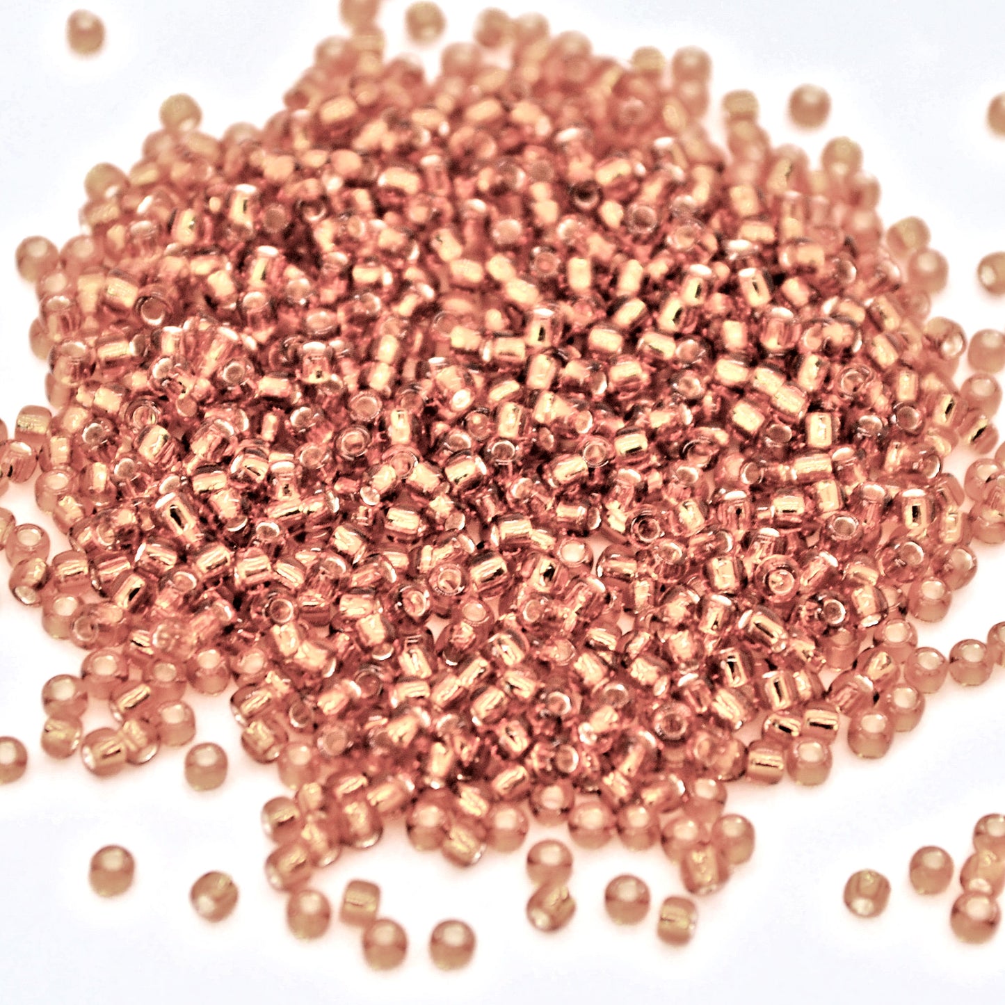 Toho Glass Seed Beads, 11/0 2.2mm, #22C Rich Gold, Silver Lined, 7gm approx 730 beads, 07mm hole