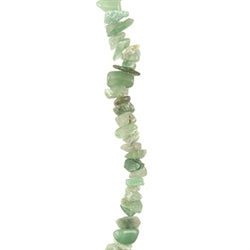 Jade Chips Strung Beads, 20cm length, Genuine Semi Precious Gemstone,s Jewellery Craft