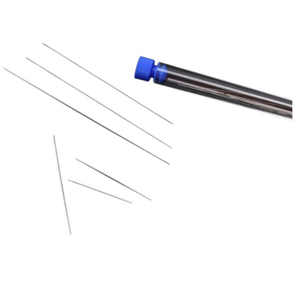 Big Eye Beading Needles, set of 18x needles, High Carbon Steel sizes 48 to 128mm and .2 to .5mm thick
