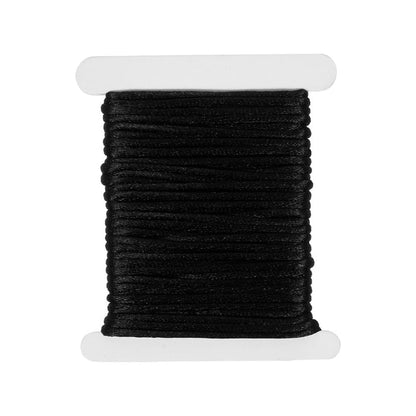 JF China Knot stringing cord black 6m Ribtex