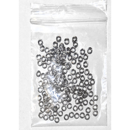 Open Jump Rings 4mm, 304 Stainless Steel, Tarnish Resistant 1mm thick, Pack of 150