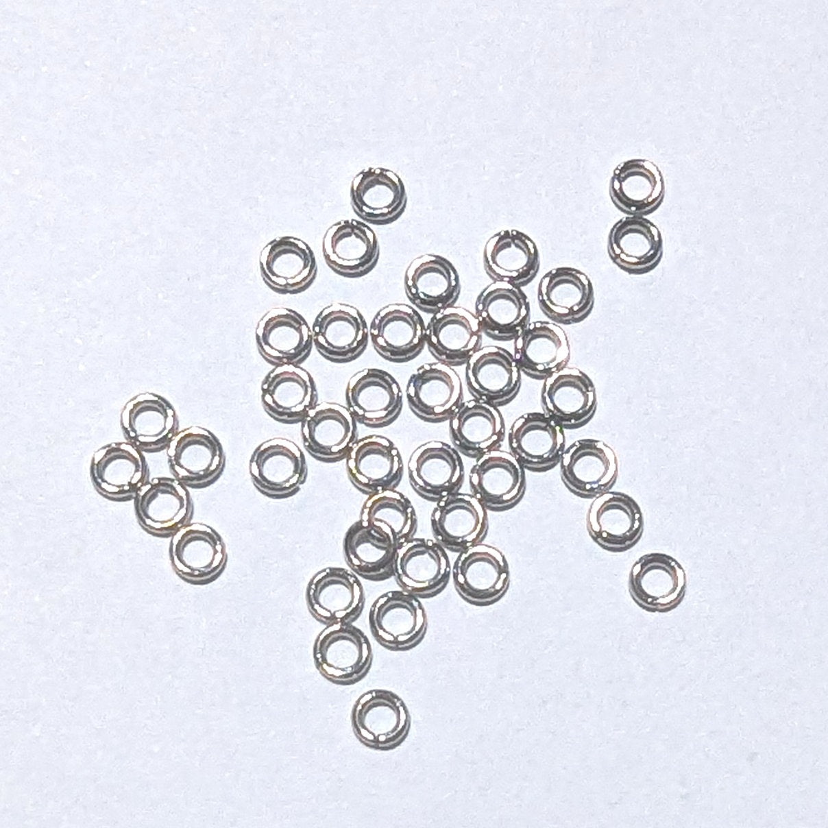 Open Jump Rings 4mm, 304 Stainless Steel, Tarnish Resistant 1mm thick, Pack of 150