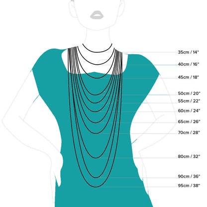 Precious Time - Necklace 18K Gold Plated Stainless Steel with Cubic zirconia