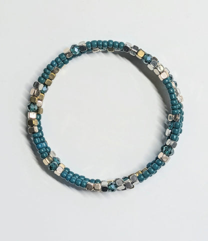 Teal Glass Seed Beads, 8/0, 3mm, Hole: 1mm 50gm bag Jewellery Making Supplies
