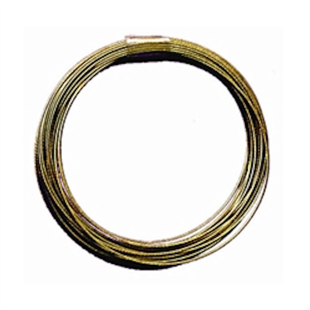 Tiger Tail Wire, Gold, 6m Length, Craft, Beading and Jewellery Wire Craft